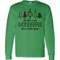 thumbnail image 3 of Inktastic It's the Most Wonderful Time of the Year Fun Christmas Trees Long Sleeve T-Shirt, 3 of 5