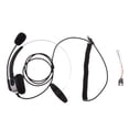 thumbnail image 1 of Auriculares monoaurales con cable con cancelación de ruido y manos libres RJ11 de plata Sunnimix auriculares monoaurales, 1 of 8