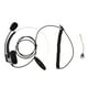 thumbnail image 1 of Auriculares monoaurales con cable con cancelación de ruido y manos libres RJ11 de plata Sunnimix auriculares monoaurales, 1 of 8