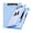 Blue2, variant on GARITIN Clipboard with Storage, Nursing Clip Board with Pen Holder & Clip, Plastic Storage Clipboard with Side Opening for Classroom, School, Office Supplies, 12.8"x 9.25"