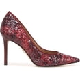 thumbnail image 2 of Sam Edelman Women's Hazel Deep Cabernet Sequin Pump 8W, 2 of 5