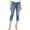 Blue - blue1, variant on VINTAGE AMERICA $79 Womens Light Blue Gratia Bestie Mid Rise Boyfriend Jeans 2