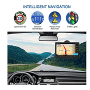GPS Navigation for Car,7 Inch Touch Screen Car Navigation System, 8G 256M Voice Broadcast Navigation System,Support Speed and Red Light Warning