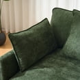 thumbnail image 5 of Silla de acento moderno de 39,4" con otomano, silla de club de sala de estar Chenille tapiceada silla, silla de lectura para dormitorio, 5 of 5
