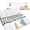 24 Classic Colors, variant on PHOENIX Pastel Watercolor Paint Set, 12 Half Pan Soft Muted Colors Artist Grade Palette for Watercolor Painting Travel Set
