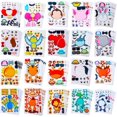 thumbnail image 1 of Pegatinas Sinceroduct Make Your Own, 100 unidades para niños, 20 animales, 1 of 6