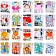thumbnail image 1 of Pegatinas Sinceroduct Make Your Own, 100 unidades para niños, 20 animales, 1 of 6