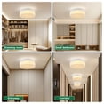 thumbnail image 3 of Jopath 12 Inch LED Ceiling Light, Flush Mount Ceiling Light,Round Low Profile Ceiling Lights for Bedroom, Living Room, Dining Room Black White, 3 of 8