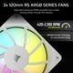 thumbnail image 4 of Enfriador líquido para CPU CORSAIR Nautilus 360 RS ARGB 360 mm blanco, 4 of 9