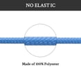 thumbnail image 3 of Shoelaces for Air Jordan 11,Replacement 5MM Shoe Laces Round Polyester Sneaker Shoes(Color:Baby Blue,Size:50Inch), 3 of 5