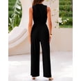 thumbnail image 3 of Conjunto de dos piezas BTFBM con top corto sin mangas y pantalón ancho negro talla M, 3 of 7