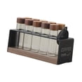 thumbnail image 4 of simhoa Coffee Bean Seal Tubes Display Rack 21.5x9x8cm Portable Multifunctional for Efficient Portion Control Lightweight Wooden Base Short Tubes, 4 of 8