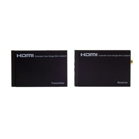 CableWholesale 41V3-28300 4K HDMI Extender with Loop Out, Black