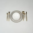 thumbnail image 4 of Ozarke Ripple Gold Rim Plates Set, Fine Bone China (set of 12), 4 of 8