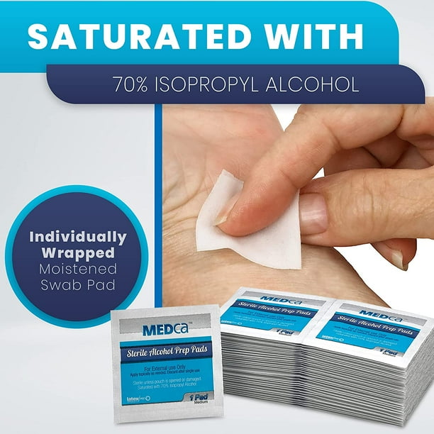 Individually packaged alcohol sale wipes