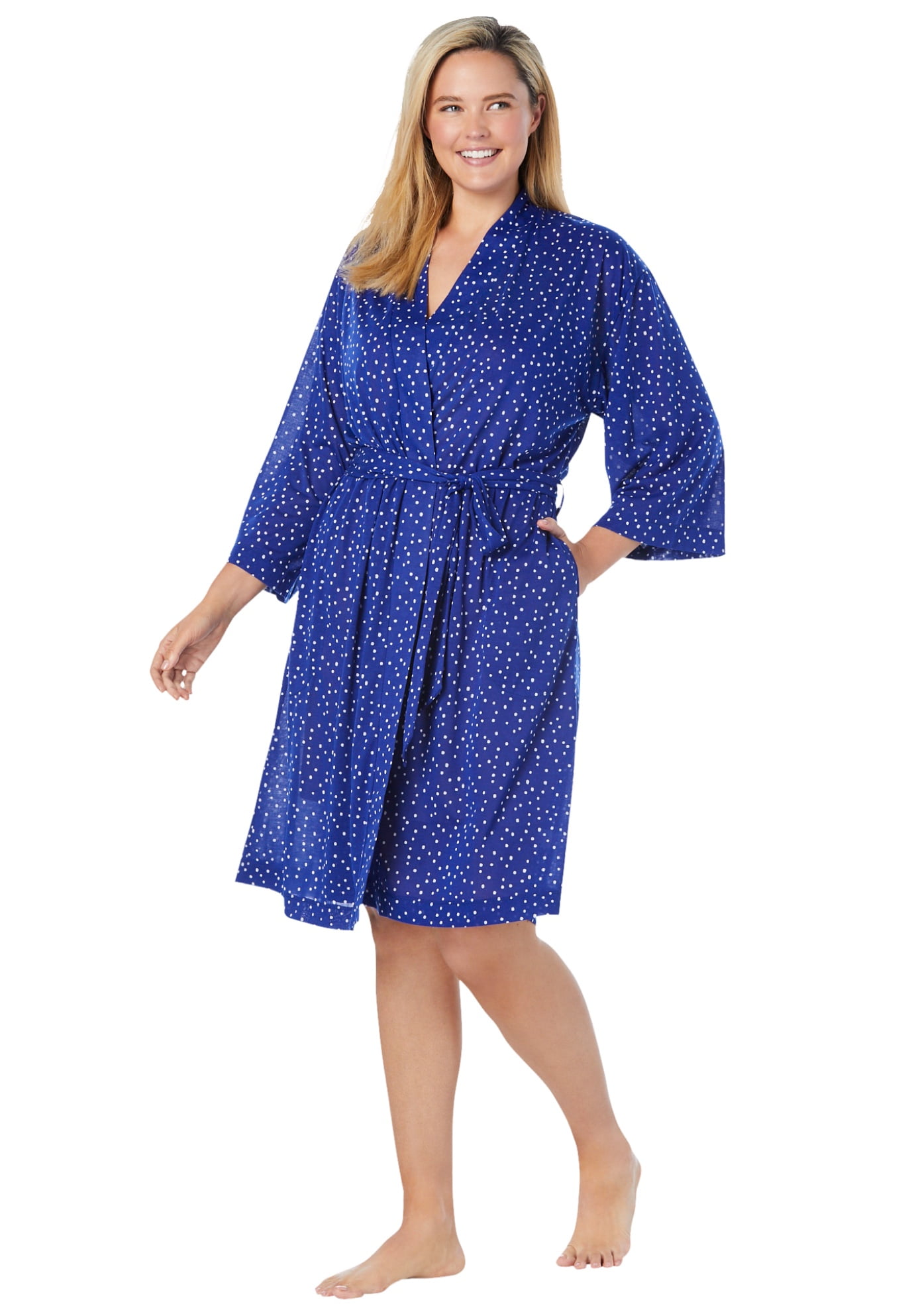 Dreams & Co. Dreams & Co. Women's Plus Size Cooling Robe Robe