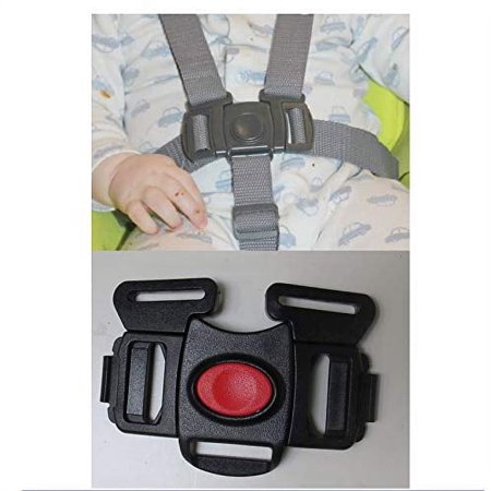 Black 5 Point Harness Buckle Clip Replacement Part for Duet Sway Swing Rocker Bouncer Seat for Babies  Toddlers  Kids  Children
