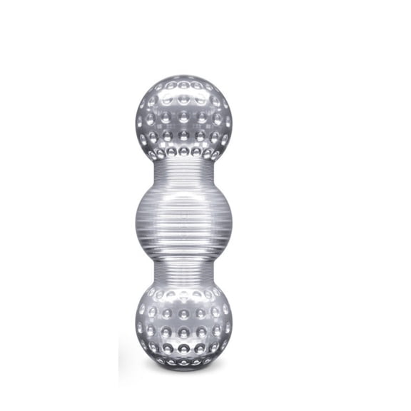 Eden Multi Textured Chamber Stroker, Clear