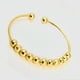 thumbnail image 3 of Brazalete para mujer, regalos para mujer, nueva joyería de moda, pulsera de cuentas de transporte de oro para mujer, pulsera de oro, 3 of 4