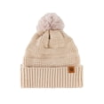 thumbnail image 5 of AINIYS Winter Wool Hat Scarf Gloves Set Double Layer Warm Fashion Casual Daily Use Beige Free Size, 5 of 5