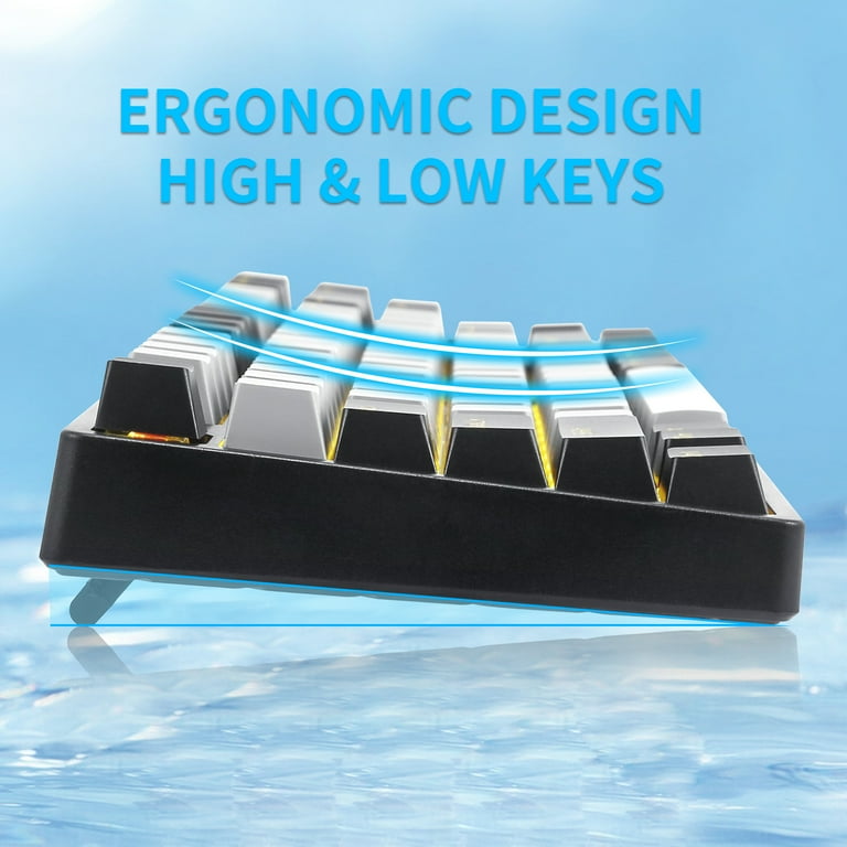 E-YOOSO Z-87 Mechanical Computer Gaming Keyboard, 87 Key LED