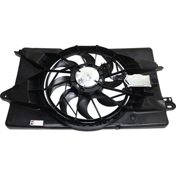Cooling Fan Assembly Compatible with JEEP CHEROKEE 2014-2018 R Single Fan 2.4L Engine