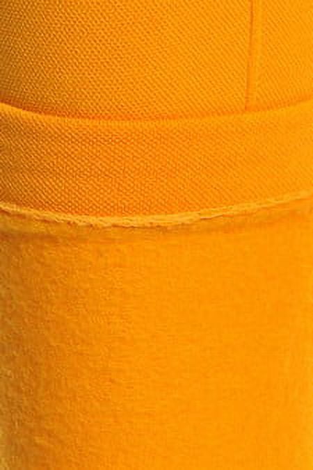 K-Cliffs Women's One size Fleece Leggings in Solid Color with 2 Gold zippers & seams on Front, Mustard, 95% Polyester 5% Spandex