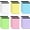 Multicolor-12, variant on AllWays Plaza 6pcs Small Note Pad 5x8 College Ruled Pink Legal Pads Paper Notepads 6 Pack Study Back Writing Pads 5 x 8 Legal Pads Perforated Narrow Ruled Pads of Paper Pink