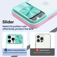 thumbnail image 4 of Compatible with iPhone 14 Pro Max Clear Case with Sliding Camera Lens Cover, Built-in Screen Protector Soft TPU Bumper Case Transparent Acrylic Back Heavy Duty Shockproof Durable Phone Case, 4 of 14