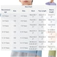 thumbnail image 4 of Babcutegg Long Sleeve Breathable Cotton T-Shirt for Kids – Unisex Casual Base Layer Top for Sports, Everyday Wear, and Layering Light Blue Size 5-6, 4 of 10
