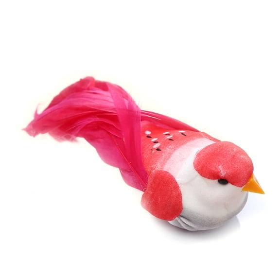 JZROCKER Set of 12 Artificial Foam Birds Simulation Bird DIY Crafts Ornament Home Garden Wedding Party Decoration