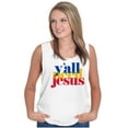 thumbnail image 4 of Funny Christian Y'all Need Jesus Tank Top T Shirts Men Women Brisco Brands S, 4 of 6