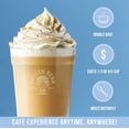 thumbnail image 7 of Latte & Frappe Instant Coffee Mix (10-Pack) Vanilla Bean - Made with Arabica Coffee, x2 Double Shot Caffeine, Low Sugar, Hot, Iced or Blended Drinks, 7 of 7