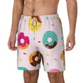 thumbnail image 2 of Gaeub Donut Mens Swim Trunks Stretch Beach Shorts Quick Dry for Men Swim Shorts Swimwear with Pockets- X-Large, 2 of 9