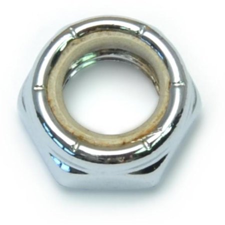 

7/16 -14 Chrome Plated Steel Coarse Thread Thin Pattern Lock Nuts (10 pcs.)