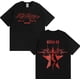 thumbnail image 1 of Cantante Kenia Os 2026 Tshrits hombres mujeres camiseta suelta moda Casual comodidad ropa de gran tamaño adolescentes,Black,L, 1 of 5