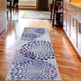 thumbnail image 2 of Abstract Decorative Rug, Modern and Cool Design Surreal Dots Like and Circled Design Art, Quality Carpet for Bedroom Dorm and Living Room, 6 Sizes, Dark Violet, by Ambesonne, 2 of 2
