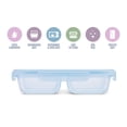 thumbnail image 3 of Ello Snap & Nest Plastic 8 Piece Snack Set, Made for Easy Snacking and Easy Transportation, 3 of 7