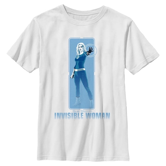 Boys The Fantastic Four: First Steps Invisible Woman Pose T Shirt