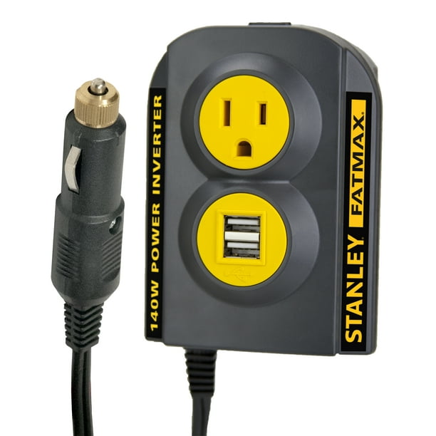 STANLEY FatMax 140W Power Inverter with USB (PCI140)