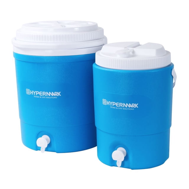 Set de Termos Hypermark Thermos Dispenser de 4.5 y 2 galones azul