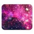 thumbnail image 2 of Fincibo Rectangle Standard Mouse Pad, Non-Slip for Home, Office, and Gaming Desk, Pink Stardust Nebula, 2 of 5