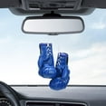 thumbnail image 6 of yotijar Car Rear View Mirror Pendant Car Accessories Hanging Cord Universal Dangling Blue, 6 of 8