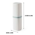 thumbnail image 2 of Fufafayo under $5 Travel Toothbrush Cup, Travel Cup, Portable Toothbrush Holder with Case, All in One Toiletry Kit for Brushing, Compact for Gym Bag Suitcase, Leak Proof, Family Bathroom Organizer, 2 of 3