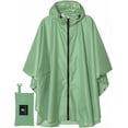thumbnail image 1 of Poncho Imperméable pour Adultes avec Capuche et Fermeture Éclair, 1 of 4