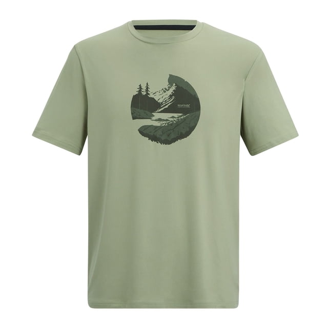 Regatta T-Shirt Extensible Fingal Sunset pour Hommes