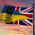 thumbnail image 2 of Flagwix United Kingdom And Ukraine Grommet Flag Stand With Ukraine BNT519GFv3 - 4x6 ft., No Flag Pole Rings, 2 of 6