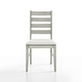 thumbnail image 6 of New Classic Pascal 59" 7-Piece Wood Dining Set with 6 Chairs in Driftwood, 6 of 12