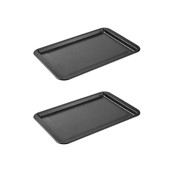 2 Piezas Bandejas Para Hornear Rectangular, 43x28cm Xtellar negro