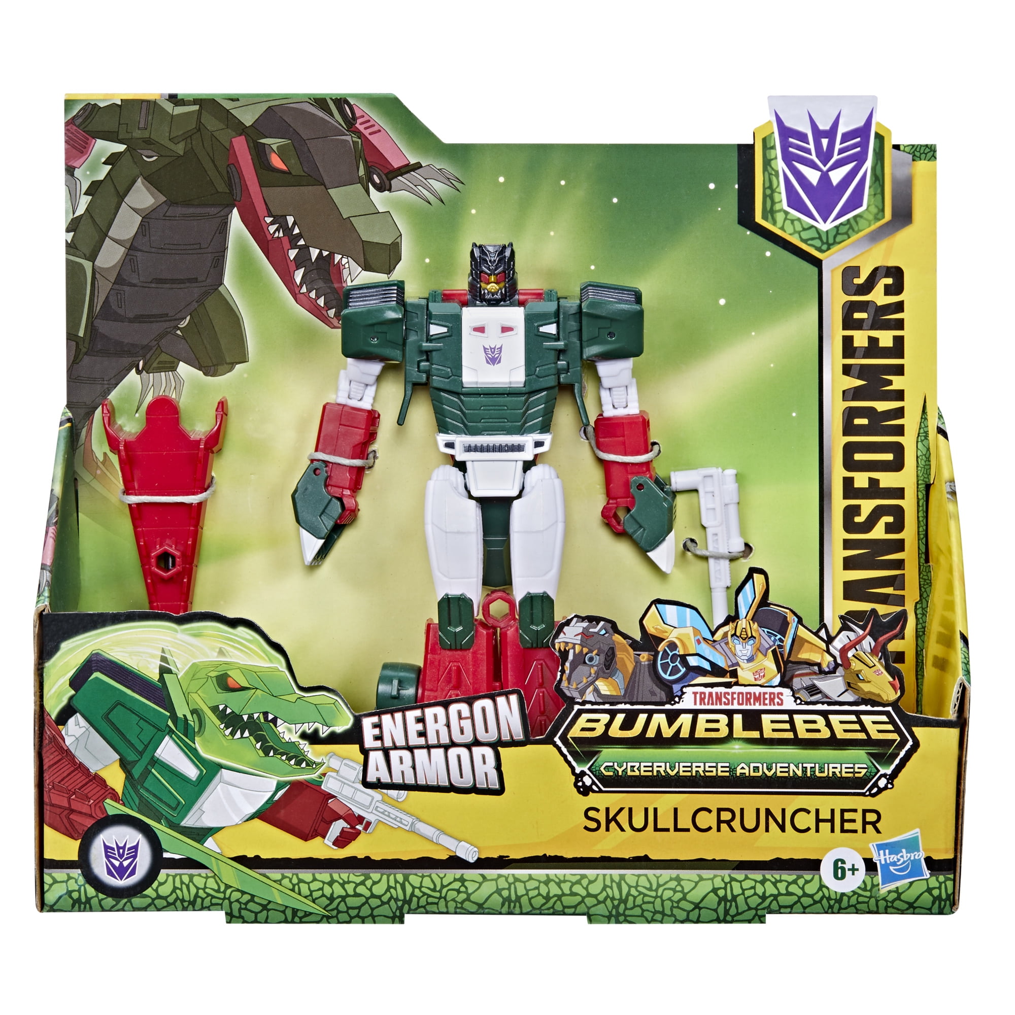 Transformers Bumblebee Cyberverse Adventures Ultra Class Skullcruncher Action Figure